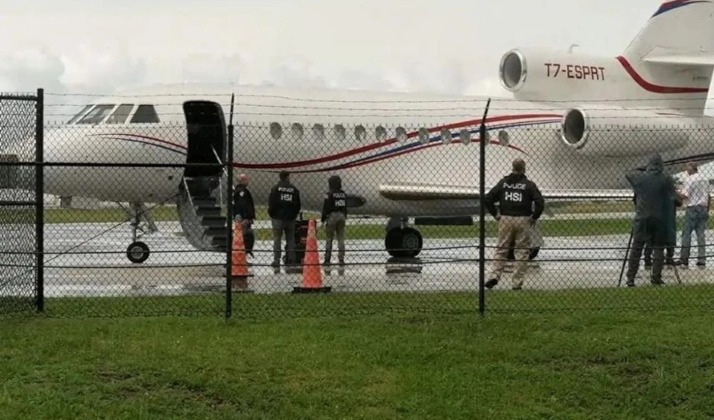 Estados Unidos confiscó avión del presidente de Venezuela Nicolás Maduro. 2 de septiembre de 2024 (Foto: Agencias)
