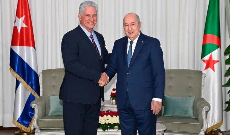 Venezuela y Cuba felicitan a presidente de Argelia tras reelección 