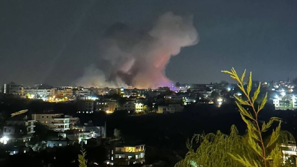 La agresión israelí contra Siria apuntó a los alrededores del municipio de Mesyaf, en la provincia occidental central de Hama.