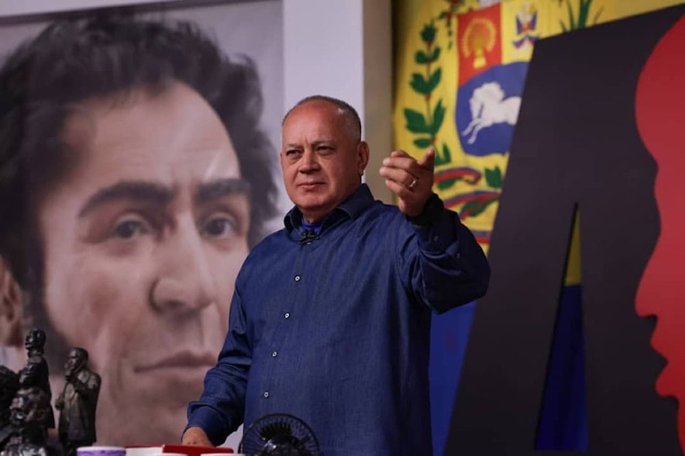 El ministro de Interior, Justicia y Paz, Diosdado Cabello.