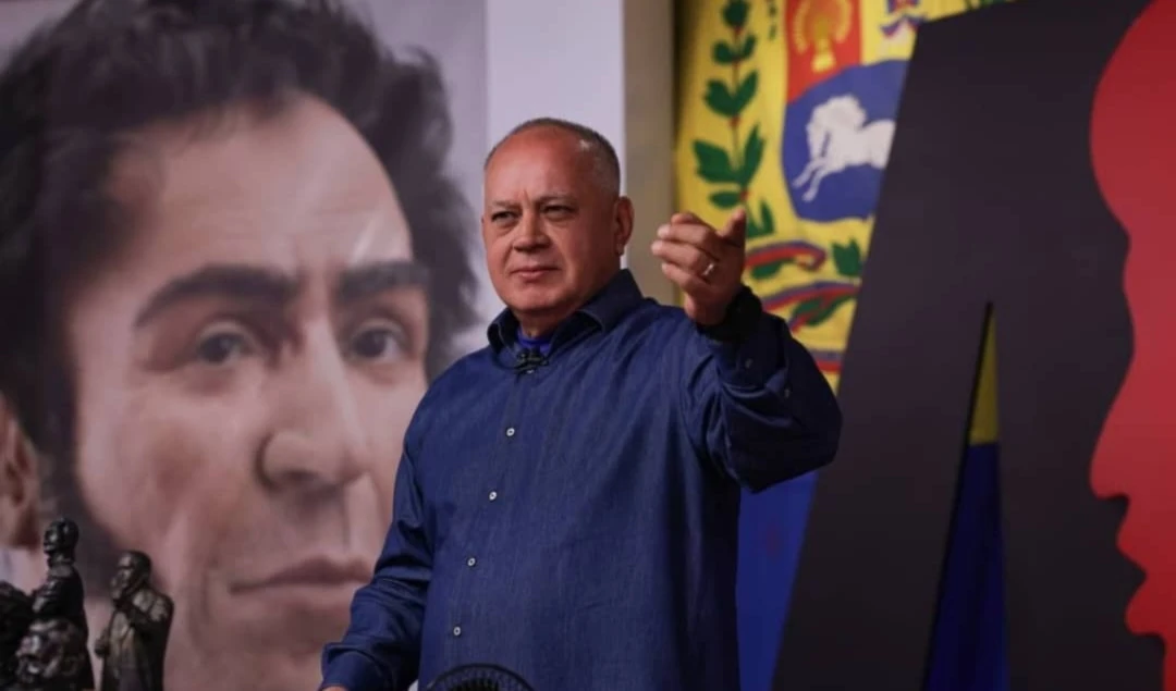 El ministro de Interior, Justicia y Paz, Diosdado Cabello.