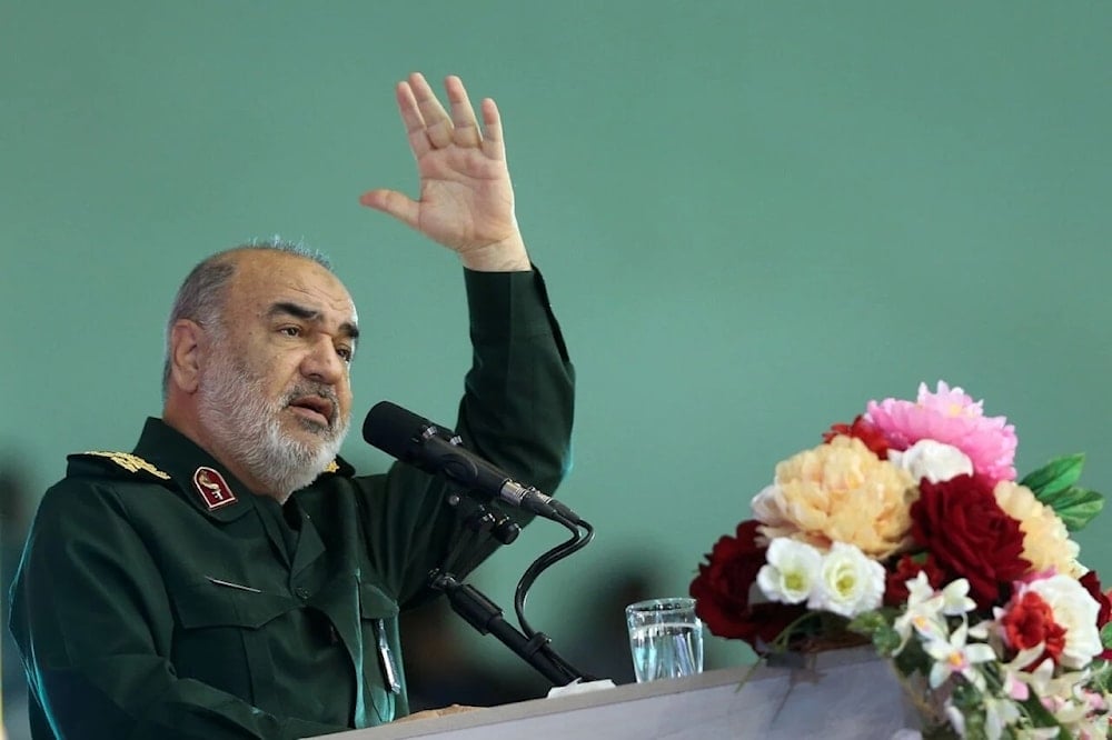 El comandante de la Guardia Revolucionaria de Irán, general Hossein Salami.