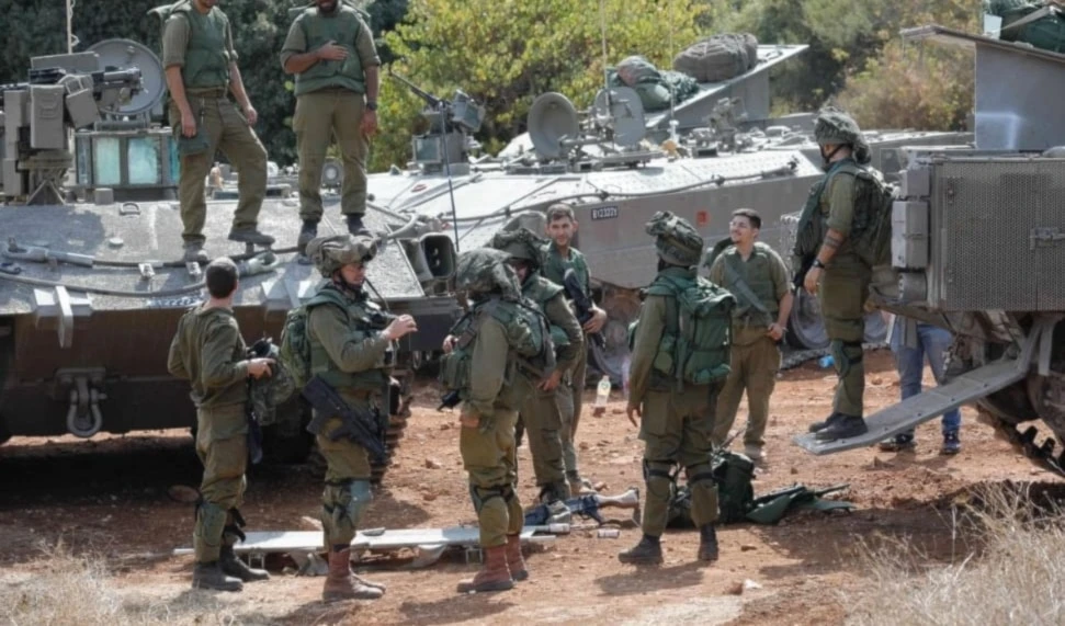 Tropas del ejército israelí.