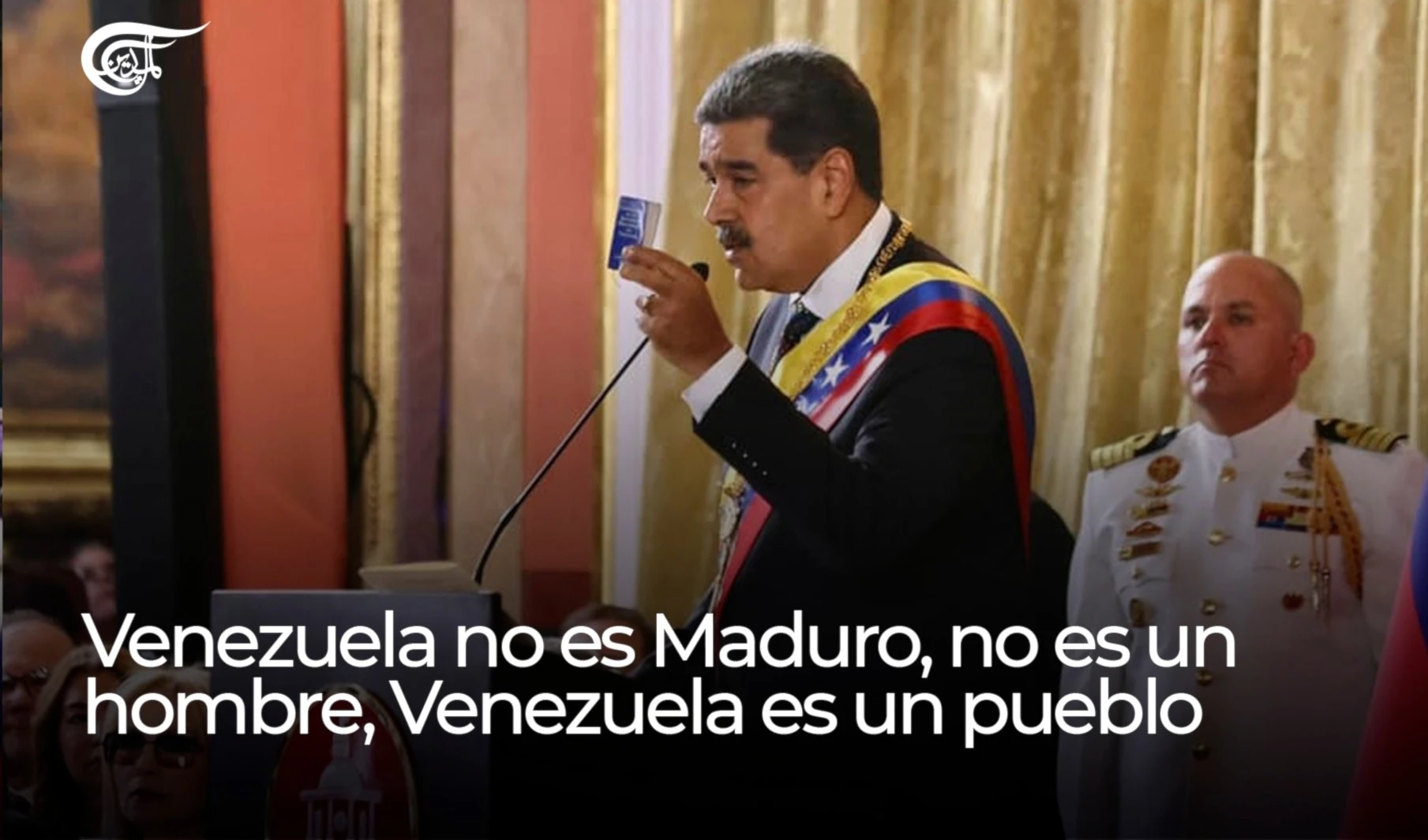 Venezuela no es Maduro, no es un hombre, Venezuela es un pueblo