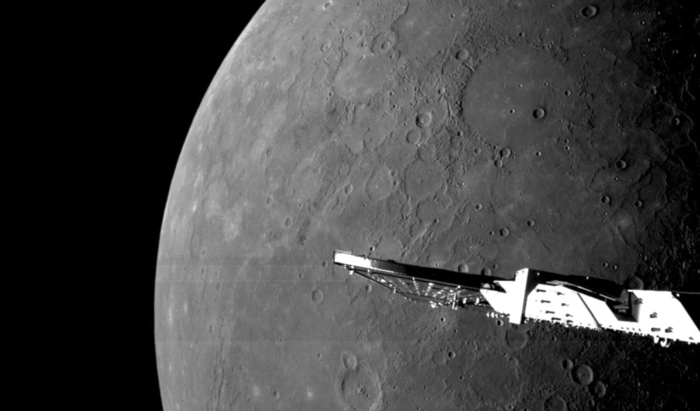 Sonda espacial sobrevuela Mercurio. Foto: X. Sonda espacial sobrevuela Mercurio. Foto: X.