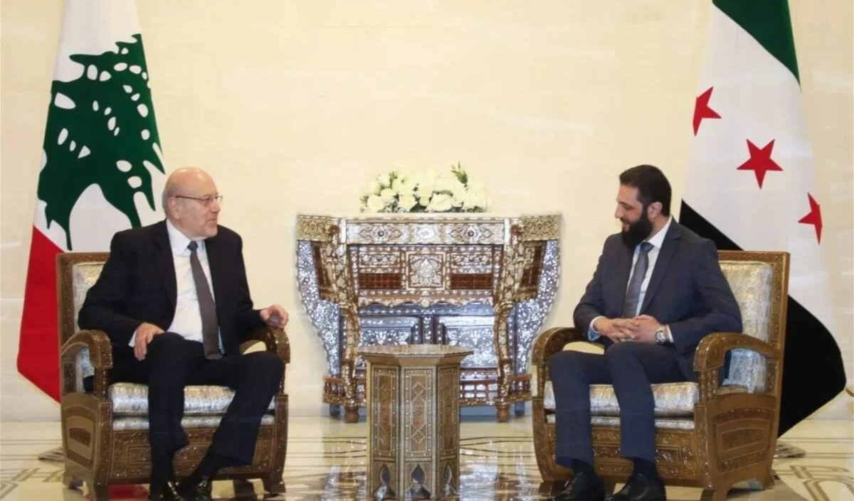 ​Mikati desde Damasco: Al-Sharaa mostró disposición para abordar el tema de los refugiados sirios en Líbano