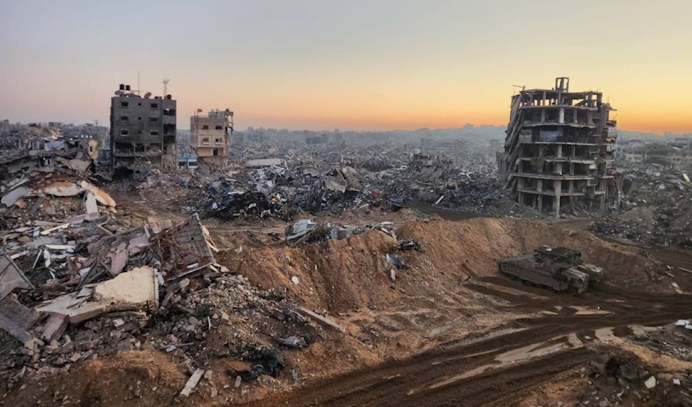 Los bombardeos israelíes dejaron la ciudad de Jabalia reducida a polvo. (Foto: Redes sociales)