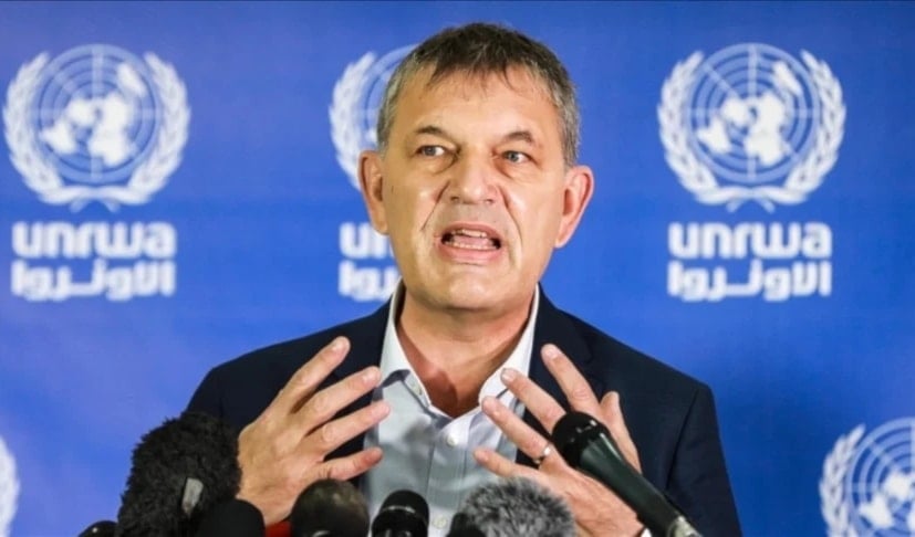 El comisionado general de la Unrwa, Philippe Lazzarini.