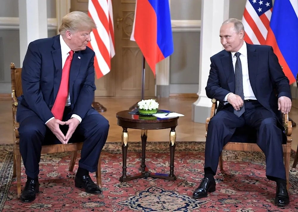 Reunión entre Donald Trump y Vladimír Putin en Finlandia. 2018 (Foto: AP)