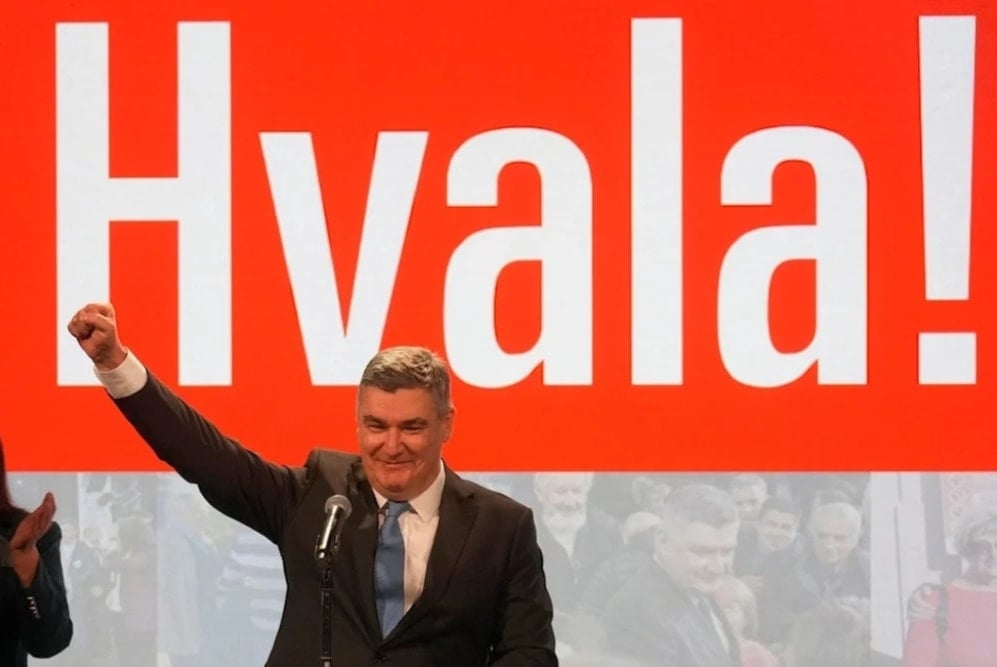 Zoran Milanovic gana  la reelección como presidente de Croacia