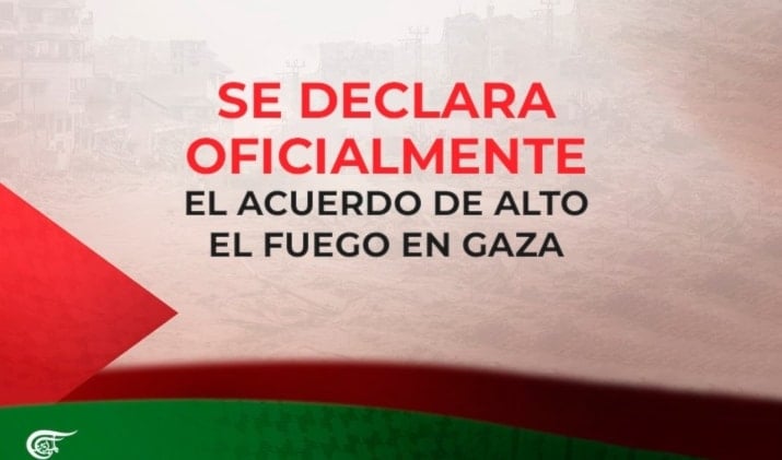 Qatar anuncia alto el fuego en Gaza a partir del 19 de enero