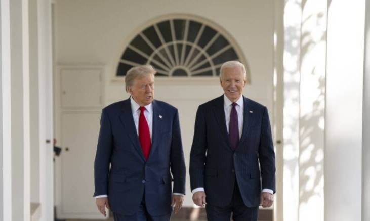 Biden y Trump  se disputan el crédito del alto el fuego en Gaza