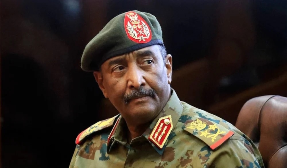 El jefe del Consejo de Soberanía Transitorio y comandante de las Fuerzas Armadas, Abdel Fattah Al-Burhan.