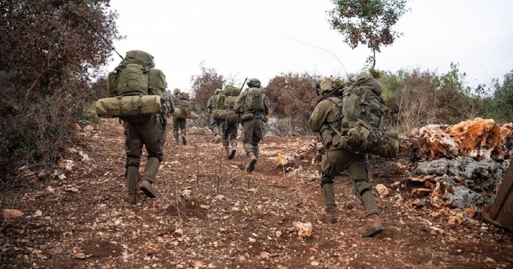 Soldados israelíes en el sur libanés.