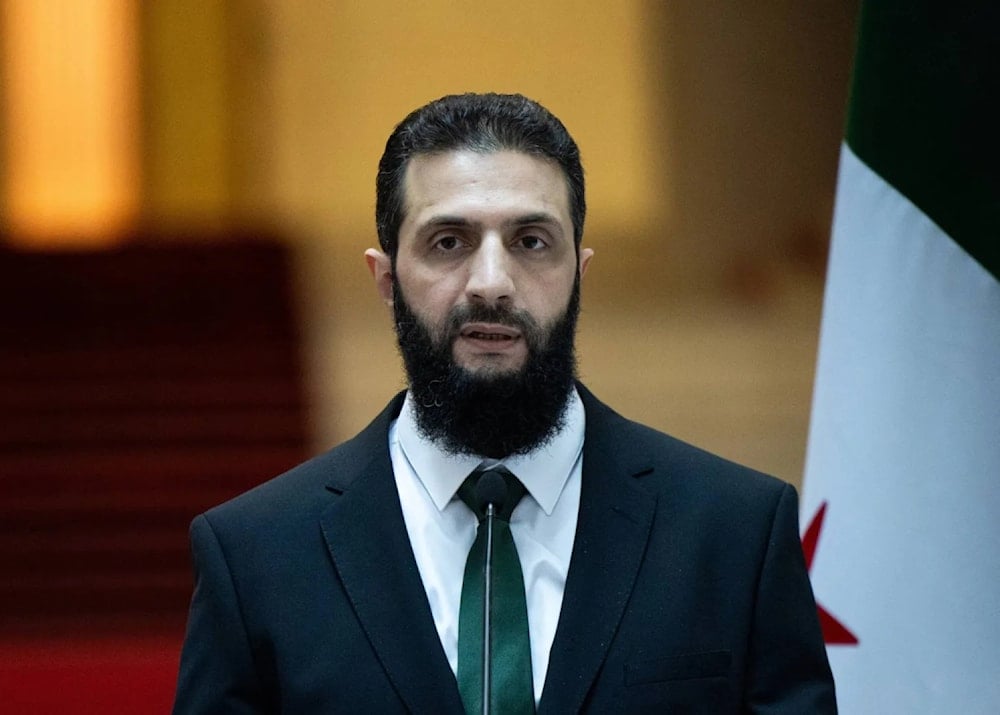 El líder de la nueva administración siria, Ahmed Al-Sharaa (alias Al-Golani).