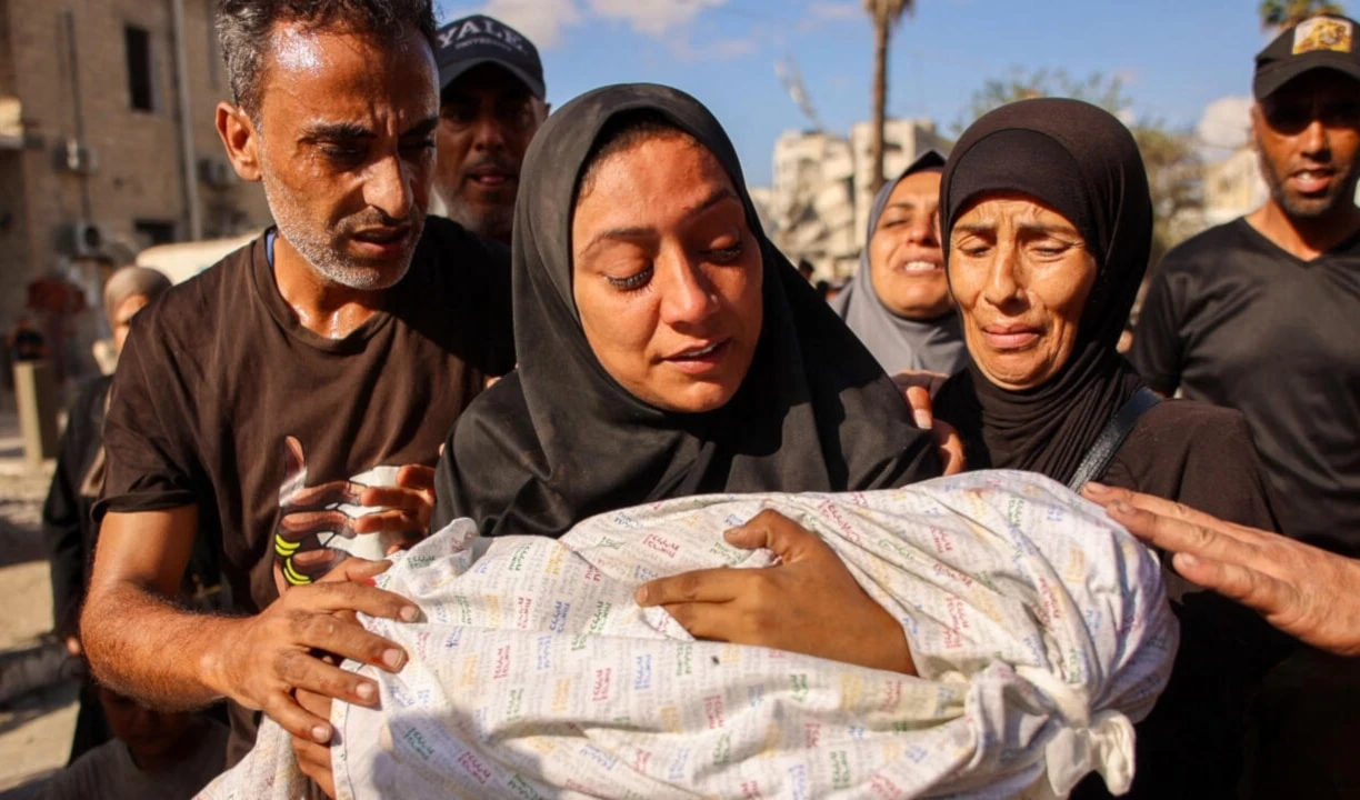 Los niños, principales víctimas de la masacre israelí en Gaza.