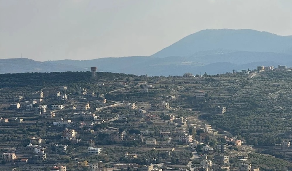 Vista de la ciudad libanesa de Beit Lev.