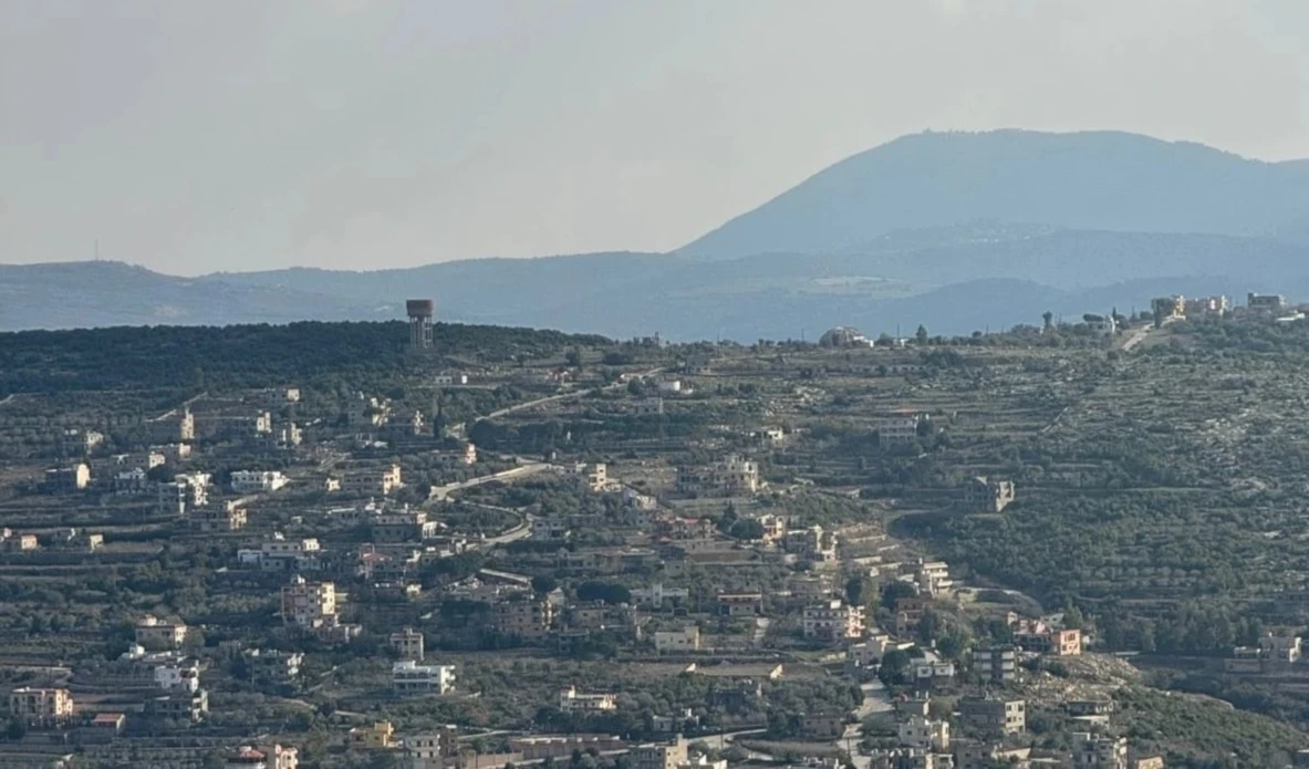 Vista de la ciudad libanesa de Beit Lev.