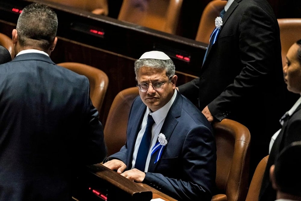 Ministro de Seguridad Nacional, Itamar Ben Gvir, en sesión de la Knesset (Foto: Archivo)