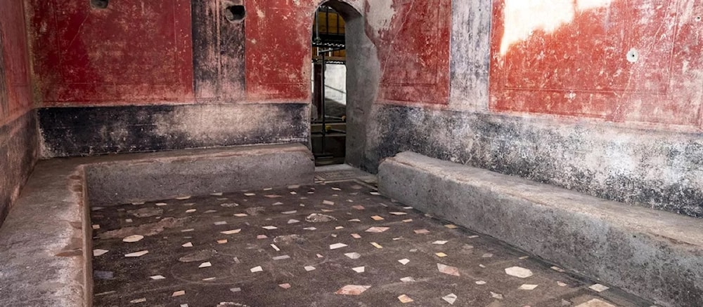 Encuentran una de las termas privadas más grandes de Pompeya