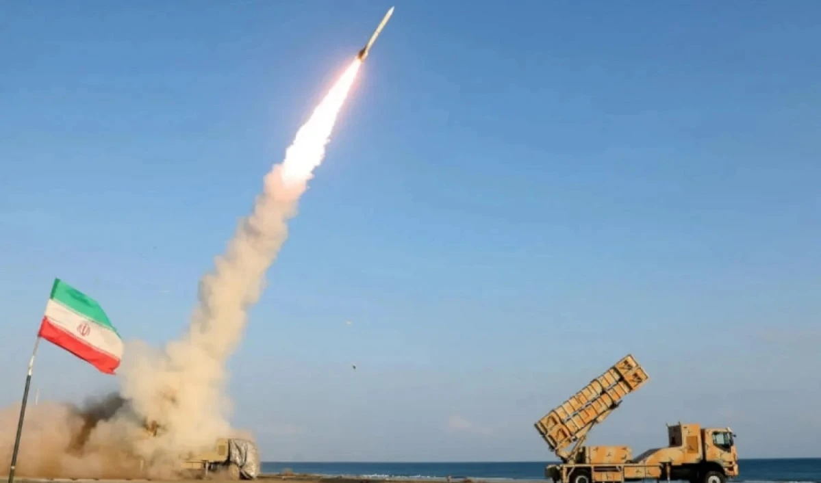 Maniobras militares iraníes en la provincia de Kermanshah.