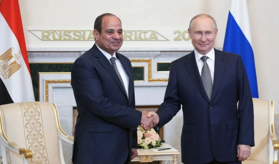 El presidente de Egipto, Abdel Fattah El-Sisi, y su homólogo de Rusia, Vladimir Putin. El presidente de Egipto, Abdel Fattah El-Sisi, y su homólogo de Rusia, Vladimir Putin.