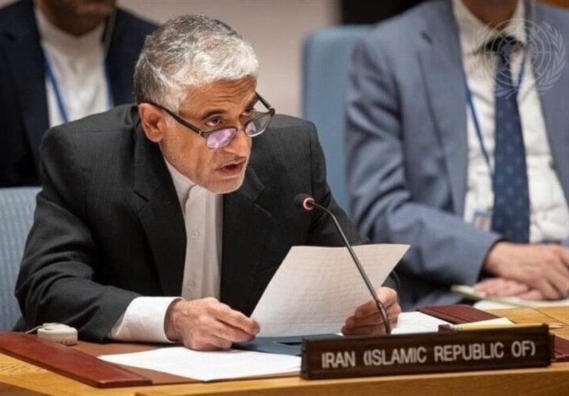 El representante de Irán ante las Naciones Unidas, Amir Saeid Iravani. 