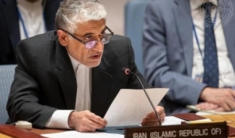 El representante de Irán ante las Naciones Unidas, Amir Saeid Iravani. El representante de Irán ante las Naciones Unidas, Amir Saeid Iravani.