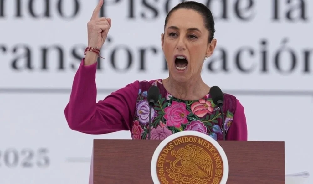 Claudia Sheinbaum ante decretos firmados por Trump: "México va a defender su soberanía". 12 de enero de 2025 (Foto: AP)