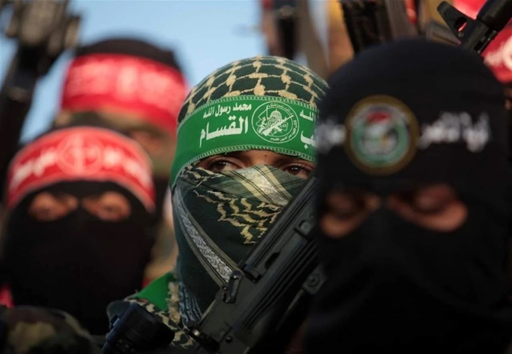 Miembros de la resistencia palestina en la Franja de Gaza.