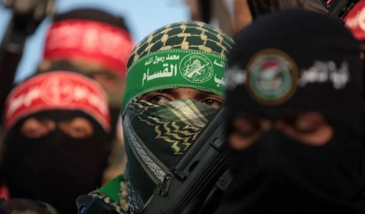 Miembros de la resistencia palestina en la Franja de Gaza.