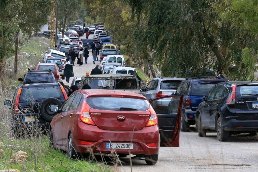 REsidente del sur libanés regresan a sus aldeas.