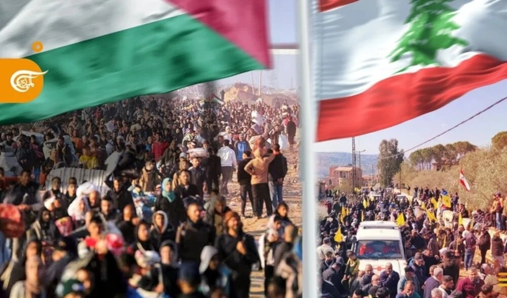 Retorno masivo de desplazados desde Gaza y el sur del Líbano Retorno masivo de desplazados desde Gaza y el sur del Líbano