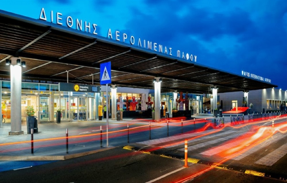 Aeropuerto de Pafos, en Chipre, no recibe los vuelos procedentes de los territorios palestinos ocupados.