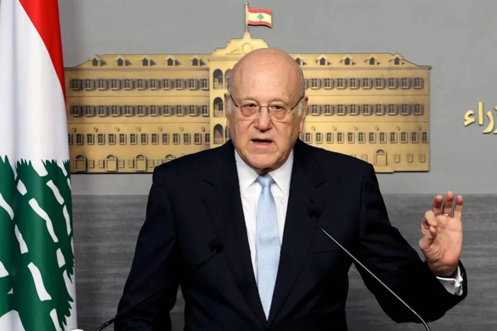 El primer ministro interino de Líbano, Najib Mikati.