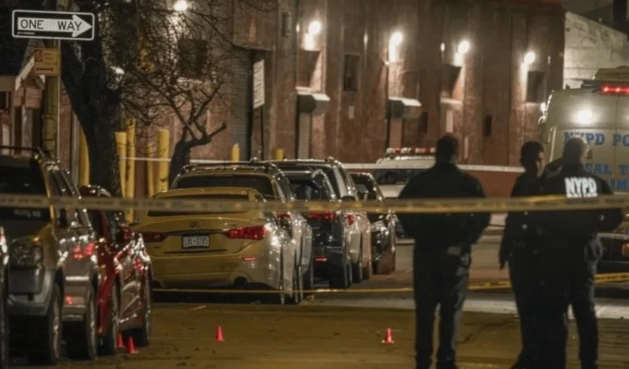 Tras  un tiroteo en Nueva York, 11 personas resultaron heridas Tras  un tiroteo en Nueva York, 11 personas resultaron heridas