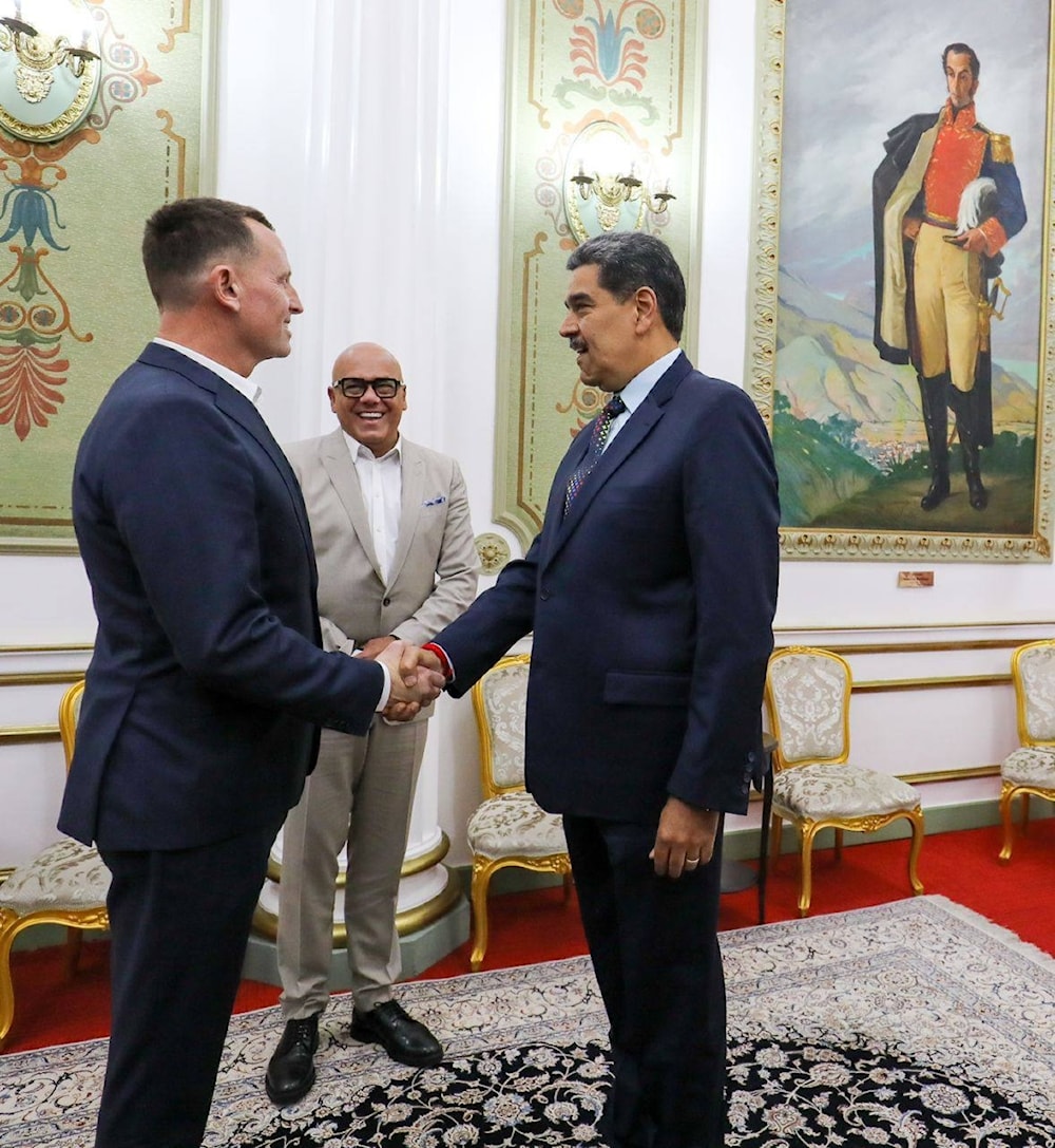 Maduro recibe el enviado especial de Donald Trump, Richard Grenell. 