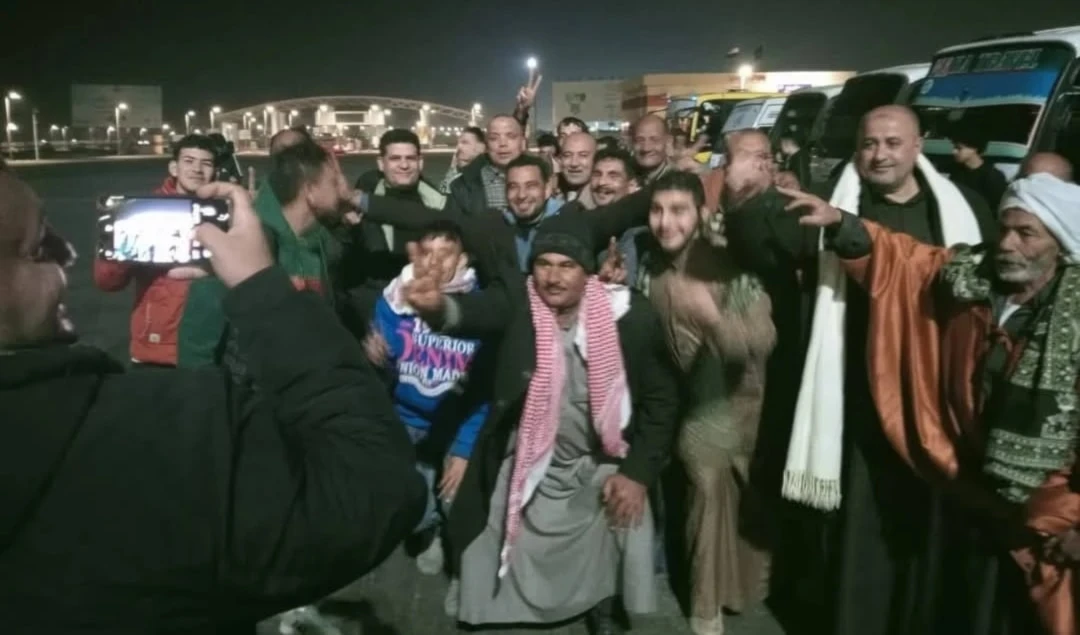 Los egipcios marcharon contra las amenazas de Donald Trump que desplazar a los palestinos de la Franja de Gaza.