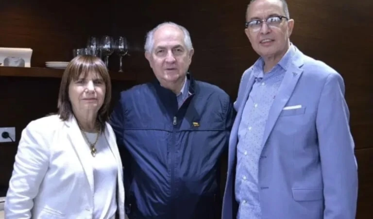 Antonio Ledezma y Richard Blanco junto a Patricia Bullrich articulando los esfuerzos desestabilizadores contra Venezuela.