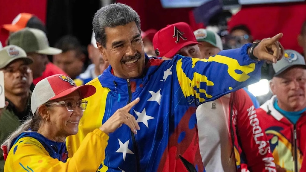 El presidente de Venezuela, Nicolás Maduro, y su esposa Cilia Flores.