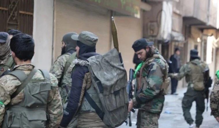 Operativo de seguridad en Homs (Foto: Redes Sociales)