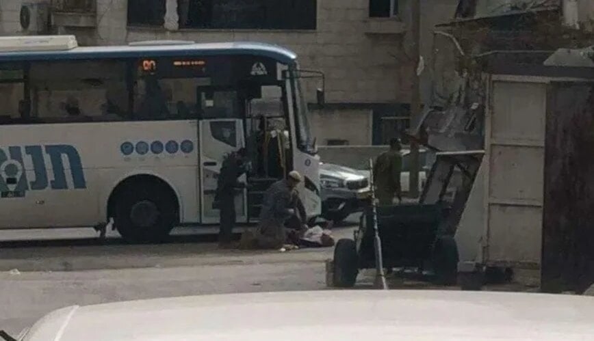 Ataque a tiros contra un autobús en Cisjordania (Foto: Redes sociales)