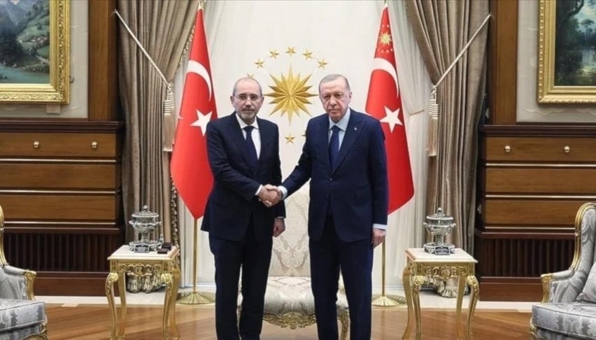  Erdoğan se reúne con ministro de Exteriores de Jordania en Ankara