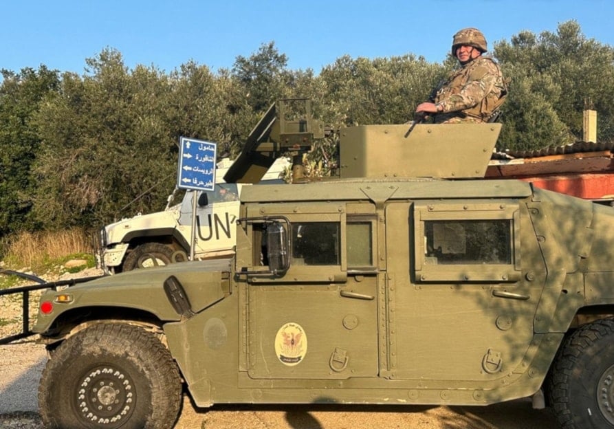 El ejército de Líbano inició su despliegue en Naqoura