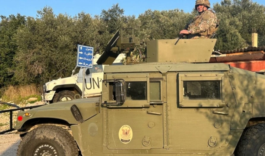 El ejército de Líbano inició su despliegue en Naqoura