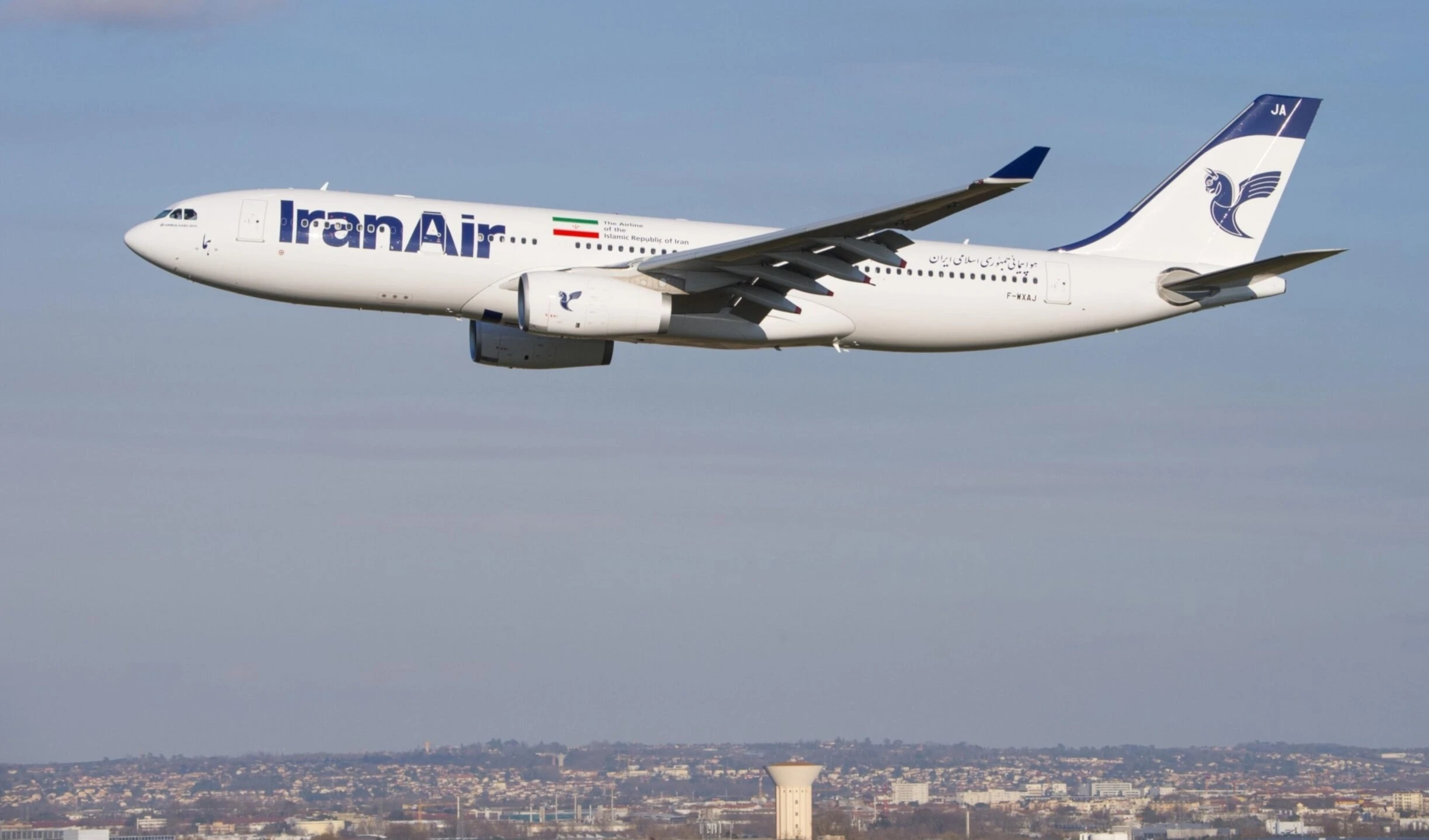 Avión de la compañía Iran Airlines.