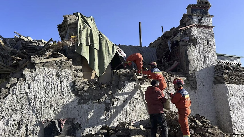 Al menos 126 muertos y miles de afectados por sismo en el Tíbet, China. Foto: AP. 