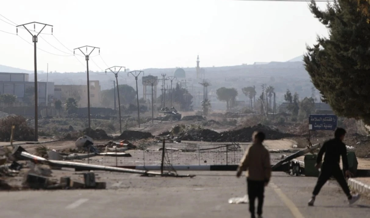 La ciudad de Al-Baath, situada en la llamada zona de amortiguamiento en el Golán sirio ocupado fue objeto de ataques israelíes.