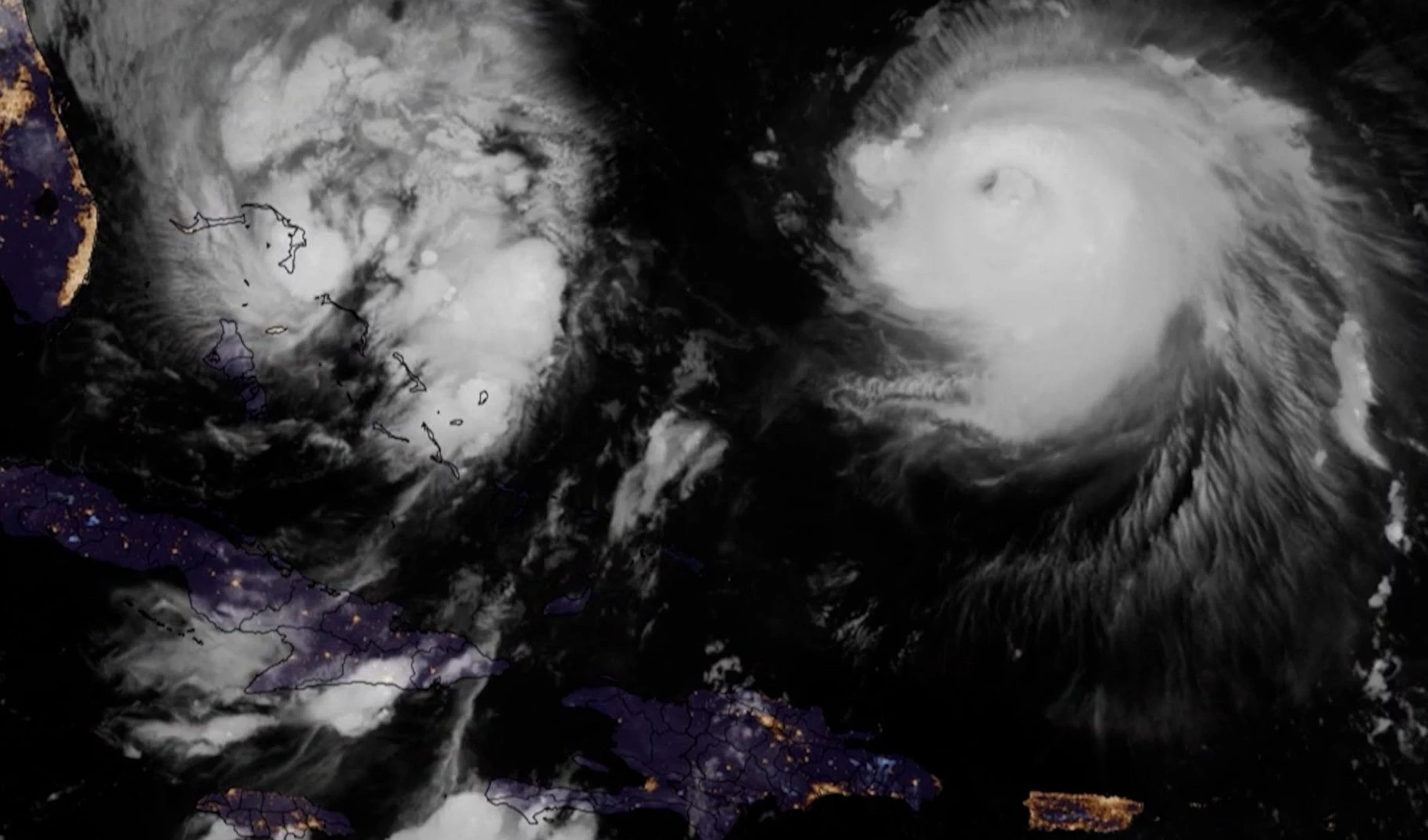 Temporada de huracanes en el Atlántico: alerta por ciclones gemelos