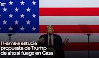 H-ama-s estudia propuesta de Trump de alto al fuego en Gaza